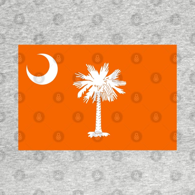 Flag of South Carolina - Orange by brigadeiro